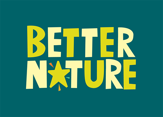 Better Nature logo - Rylands Brand Design
