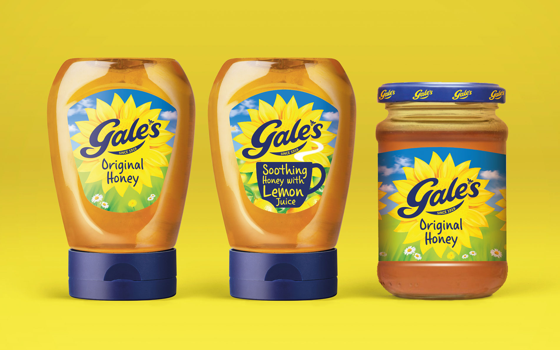 Gales Honey packaging design - Rylands Brand Design